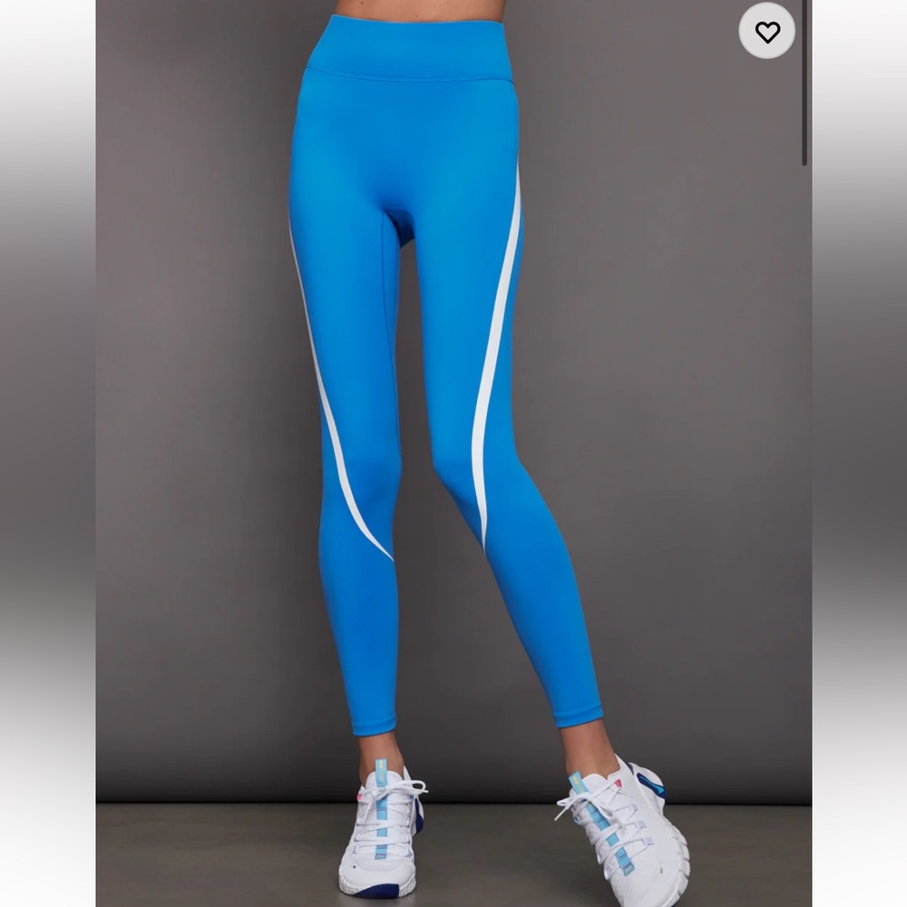 Bandier Vibrant Blue Women's Active Leggings New Size Small